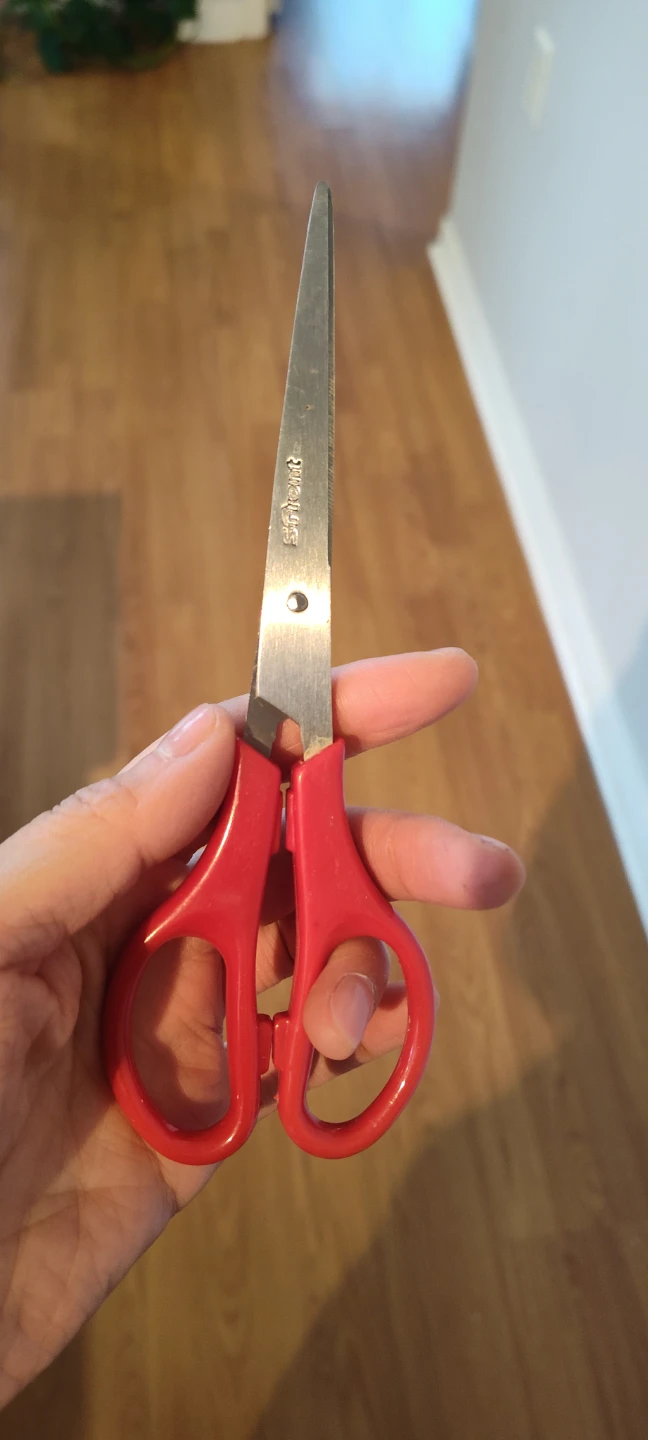 Red Handle Scissors - photo 2