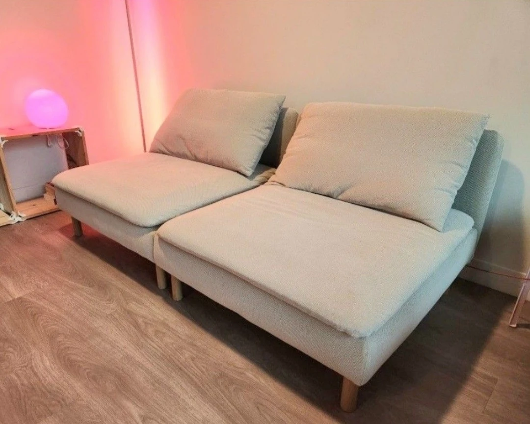 73" IKEA Soderhamn 2-piece Modular Sofa