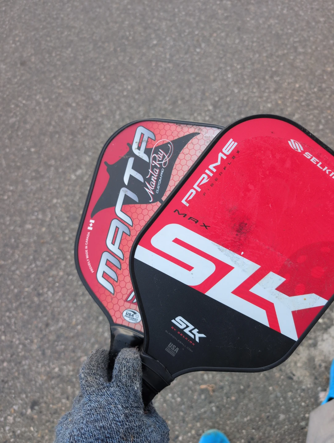 Manta Pickleball Paddle & Selkirk SLK Prime Max Paddle - photo 3