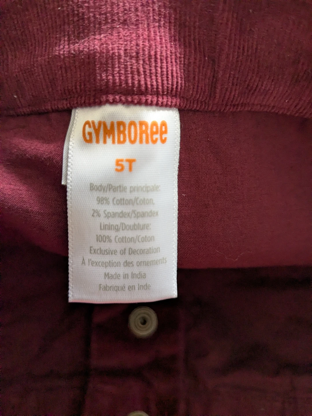 Gymboree Girls' Corduroy Skirt Size 5T - photo 5