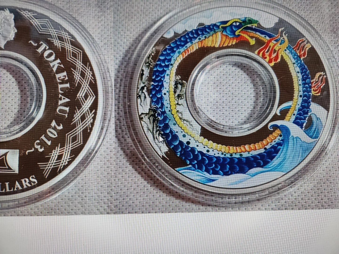 Tokelau 2013 Dragon Coin 2 oz .999 w/certificate