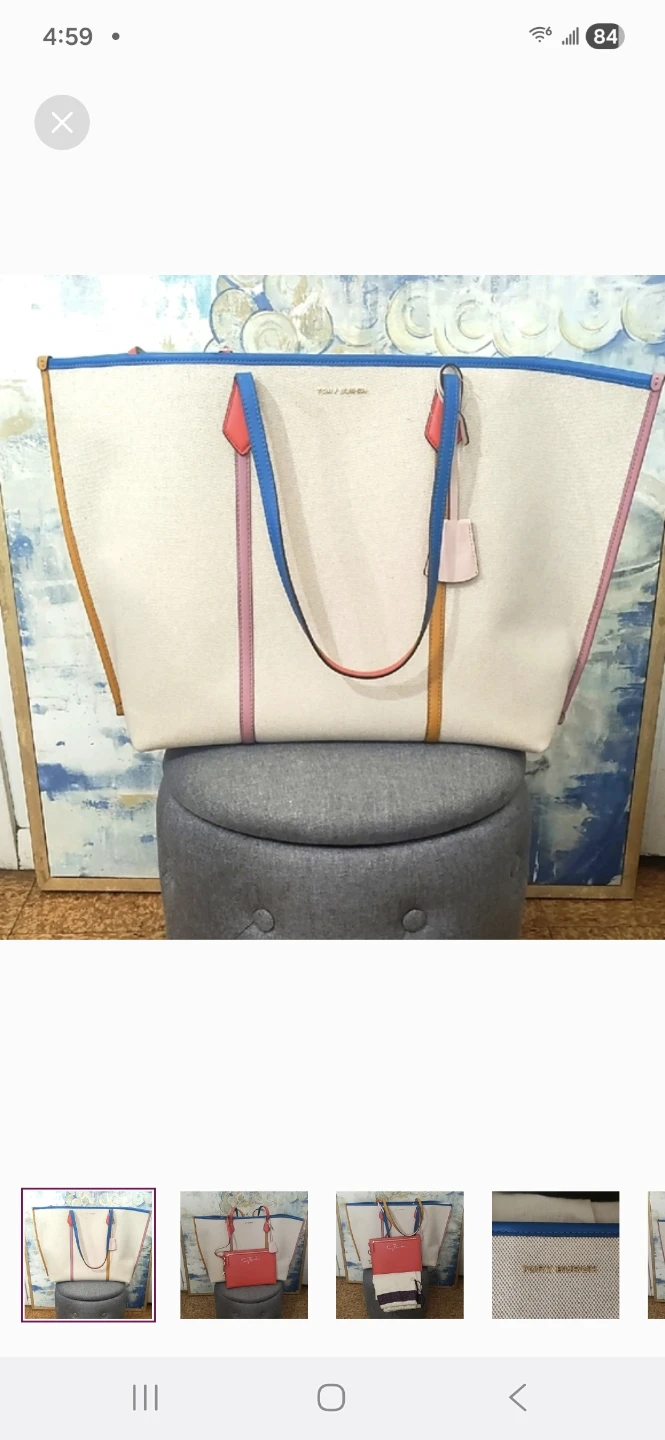 Tory Burch Tote Bag with Pouch