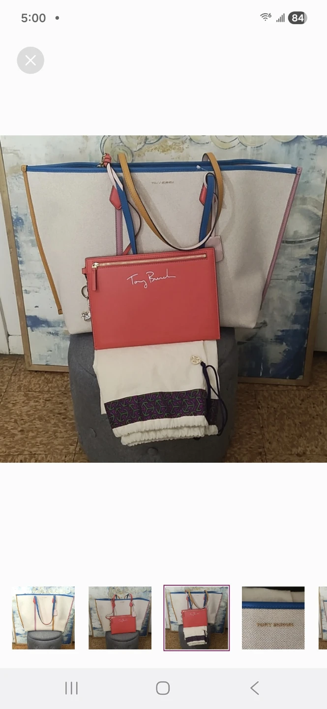 Tory Burch Tote Bag with Pouch - photo 3