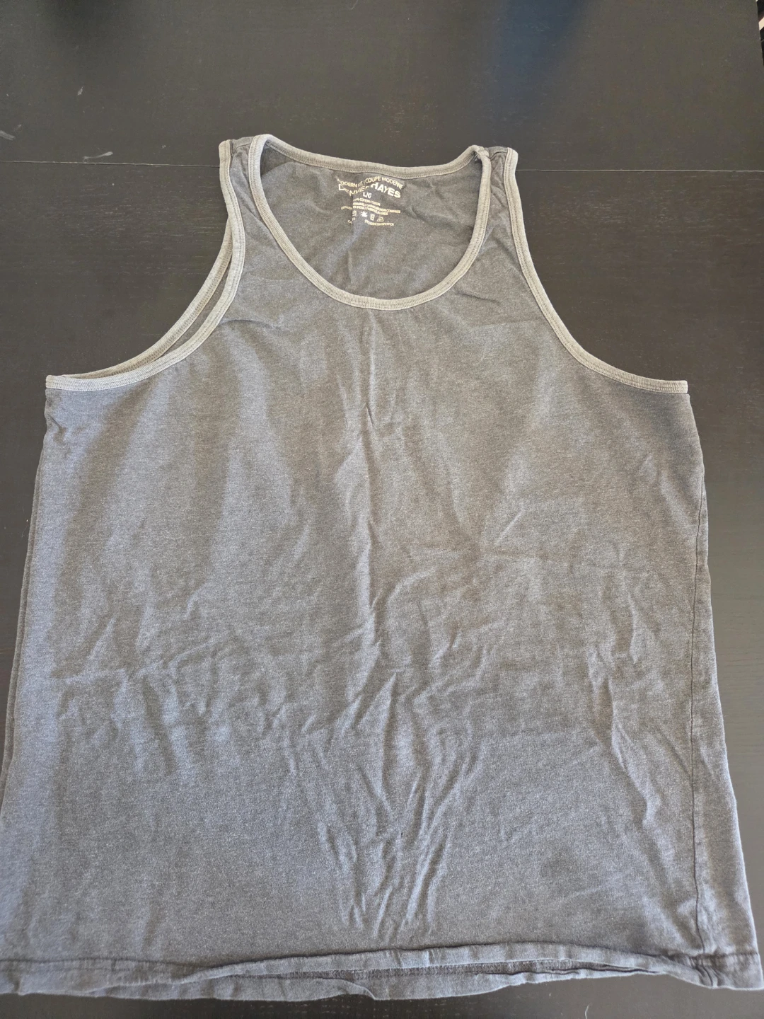 Hanes Grey Tank Top - Large - photo 2