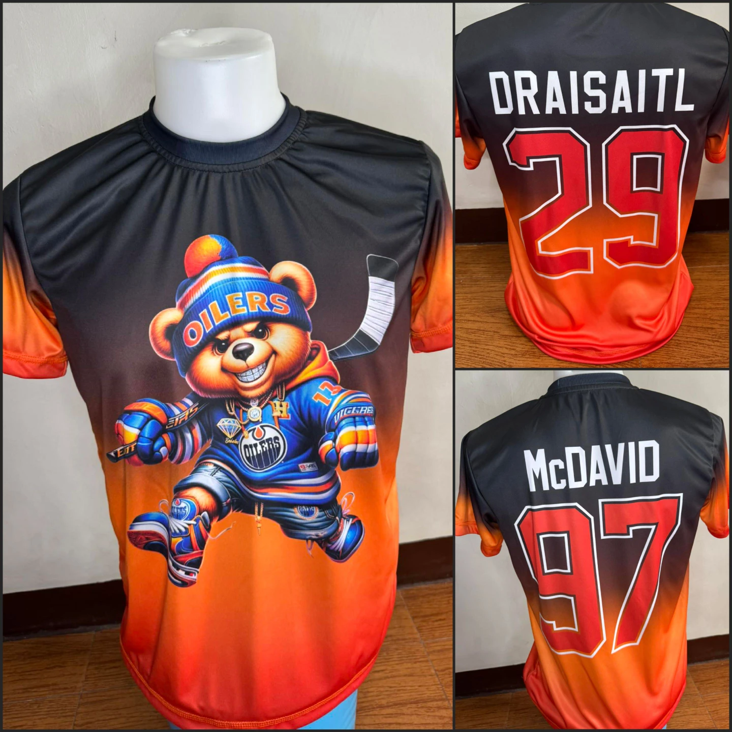 Edmonton Oilers Bear T-Shirt