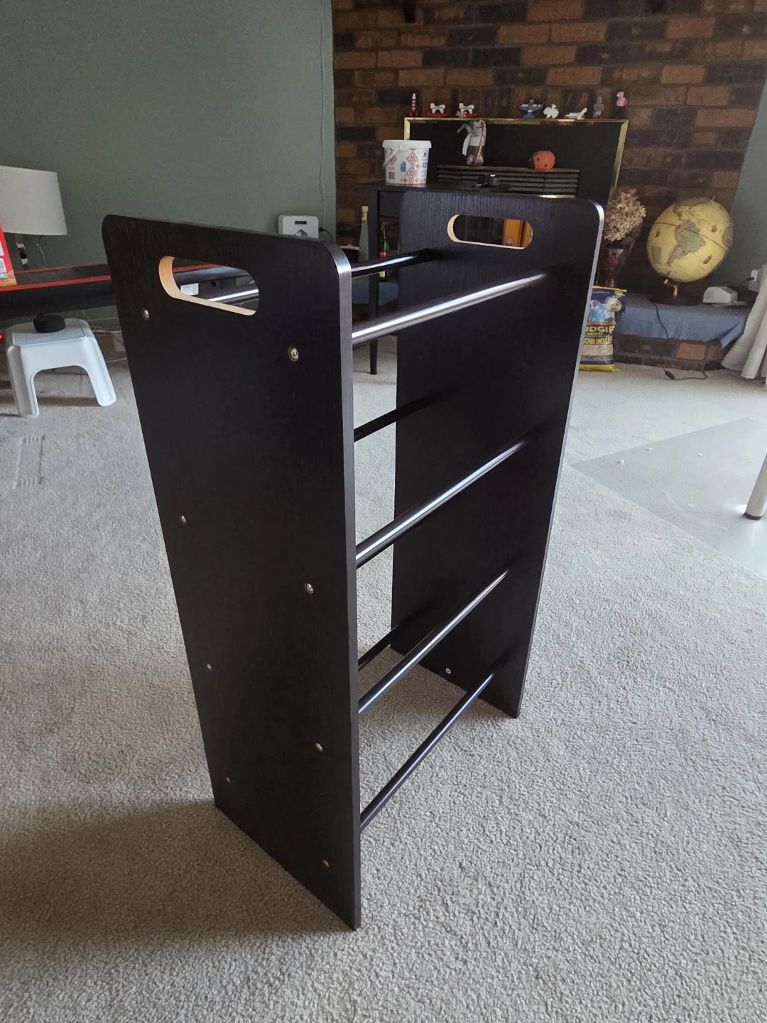 Dark Brown Wooden Storage Unit - photo 3