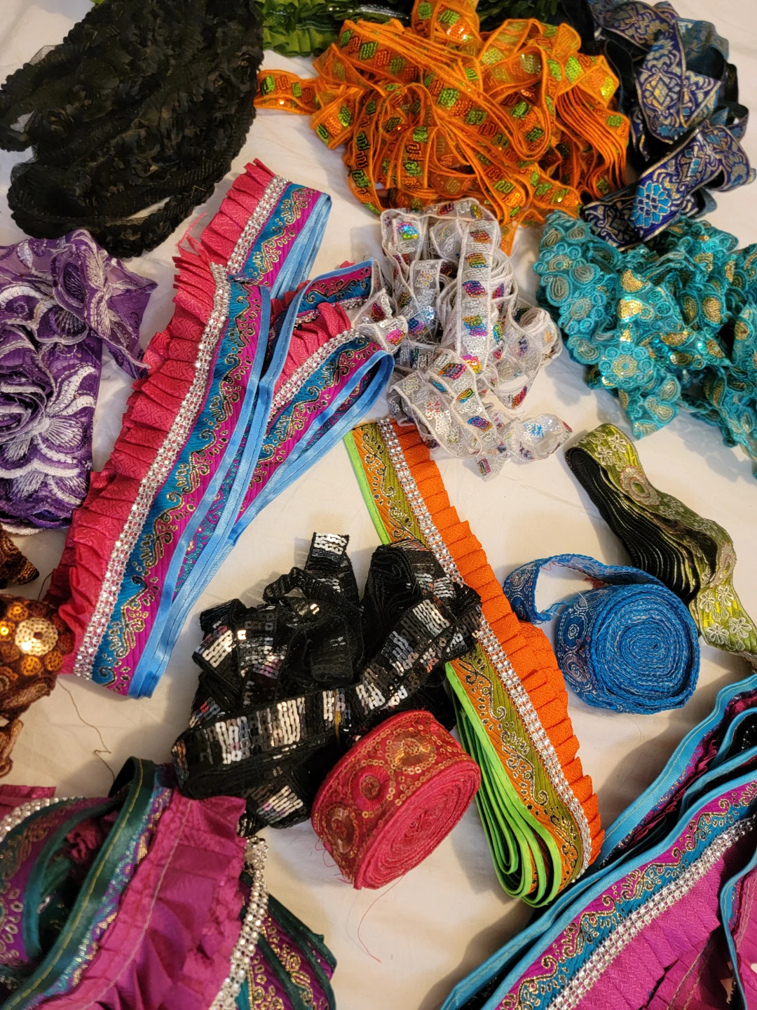 Assorted Decorative Ribbons and Lace Trim - photo 2