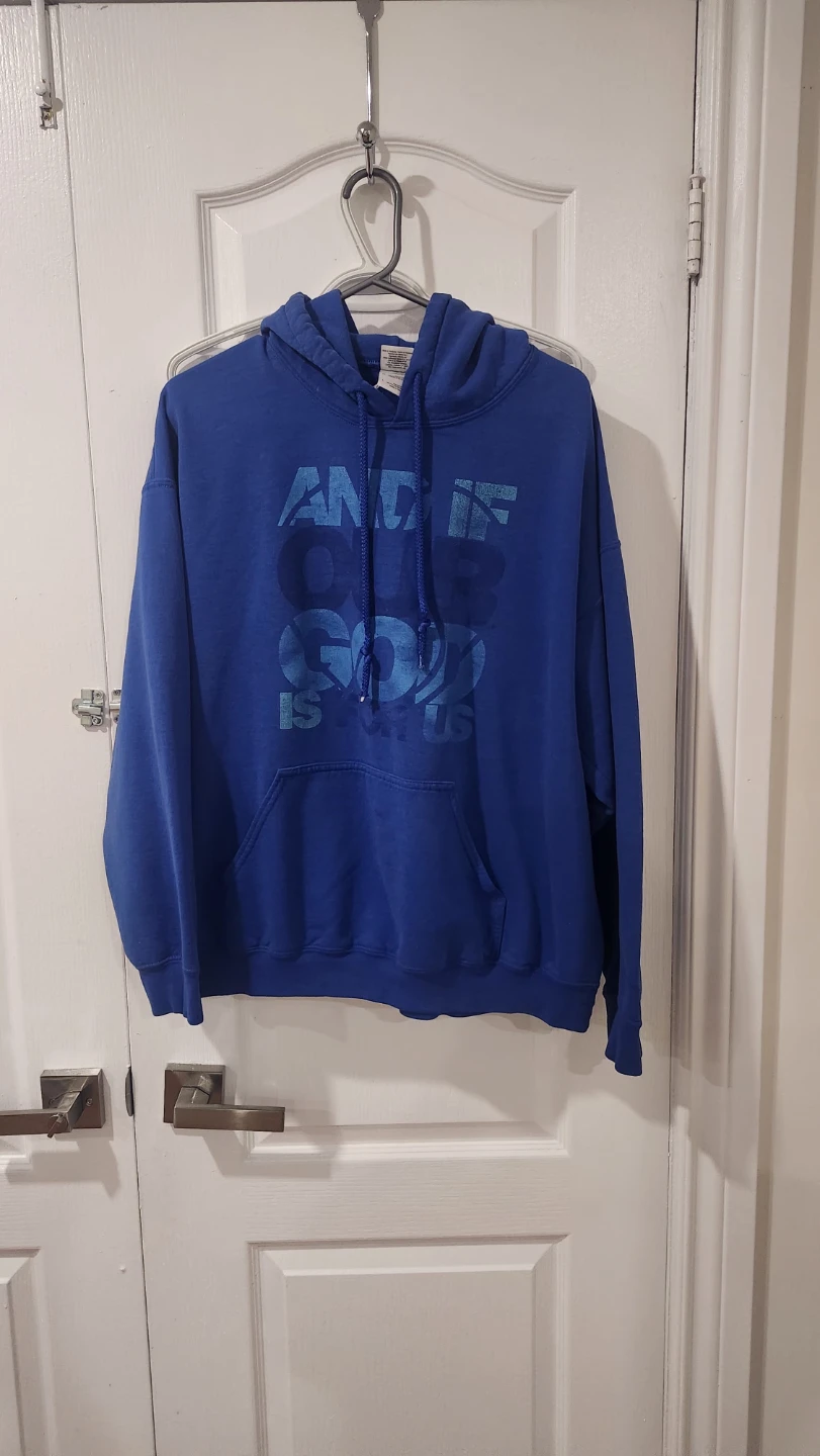 Blue unisex Hoodie - photo 3