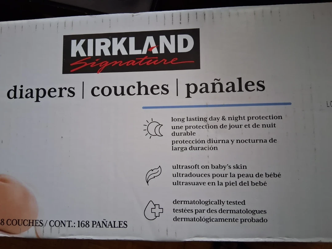 Kirkland Signature Size 5 Diapers - 168 Count - photo 3