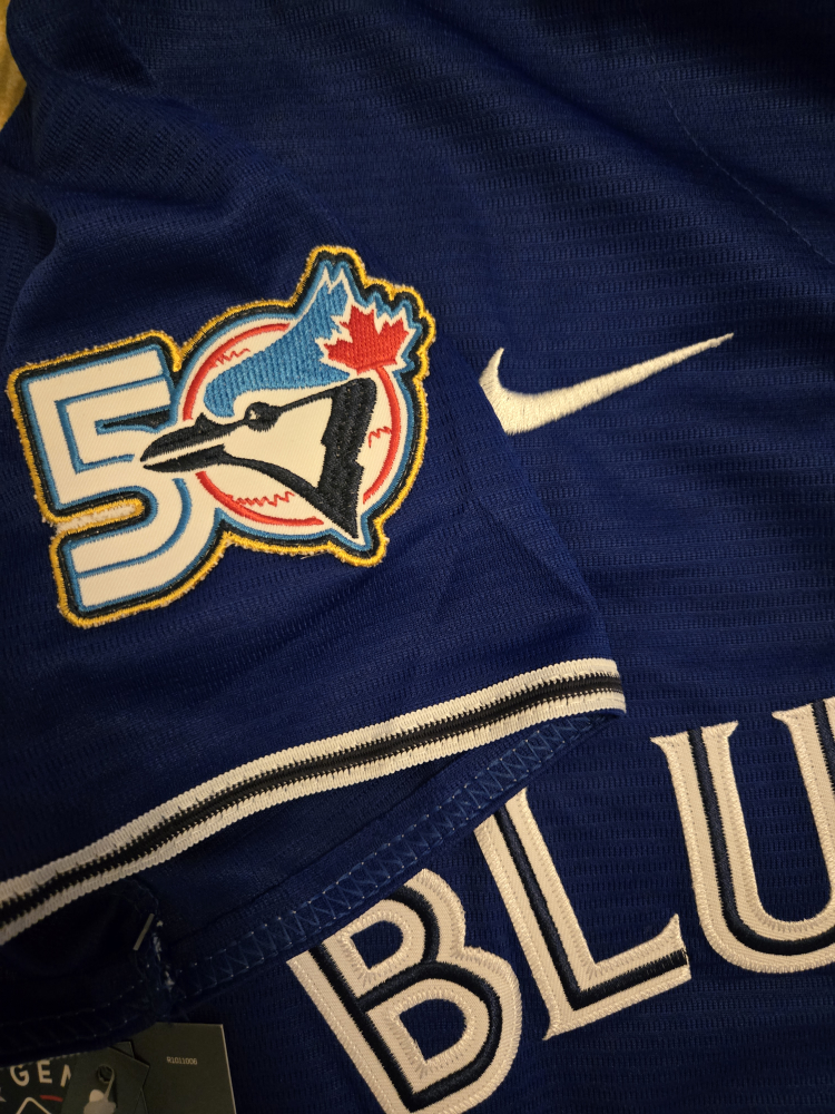 Jays Guerrero Jr jersey 50th patch - photo 3
