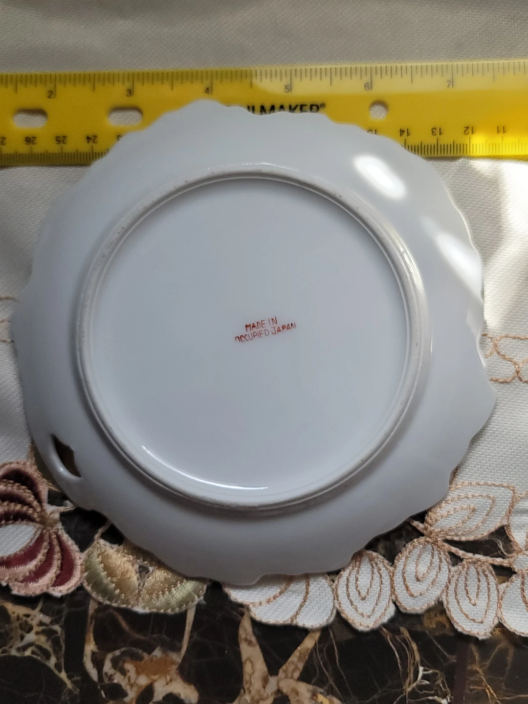 Occupied Japan Fruit Bowl Dish - photo 2