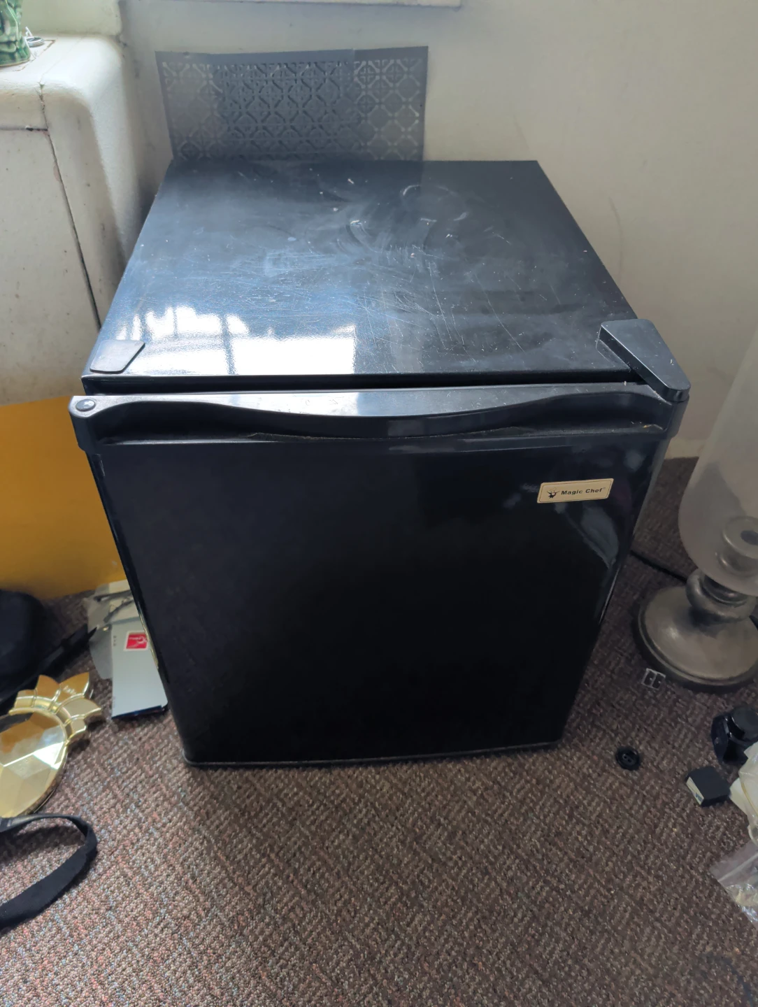Magic Chef Black Mini Refrigerator