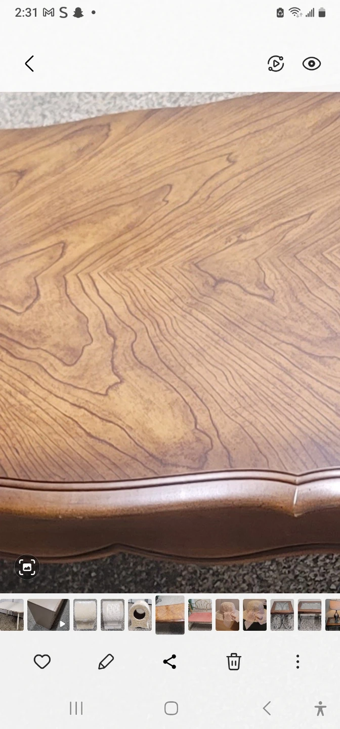 Vintage Wood Coffee Table - photo 4