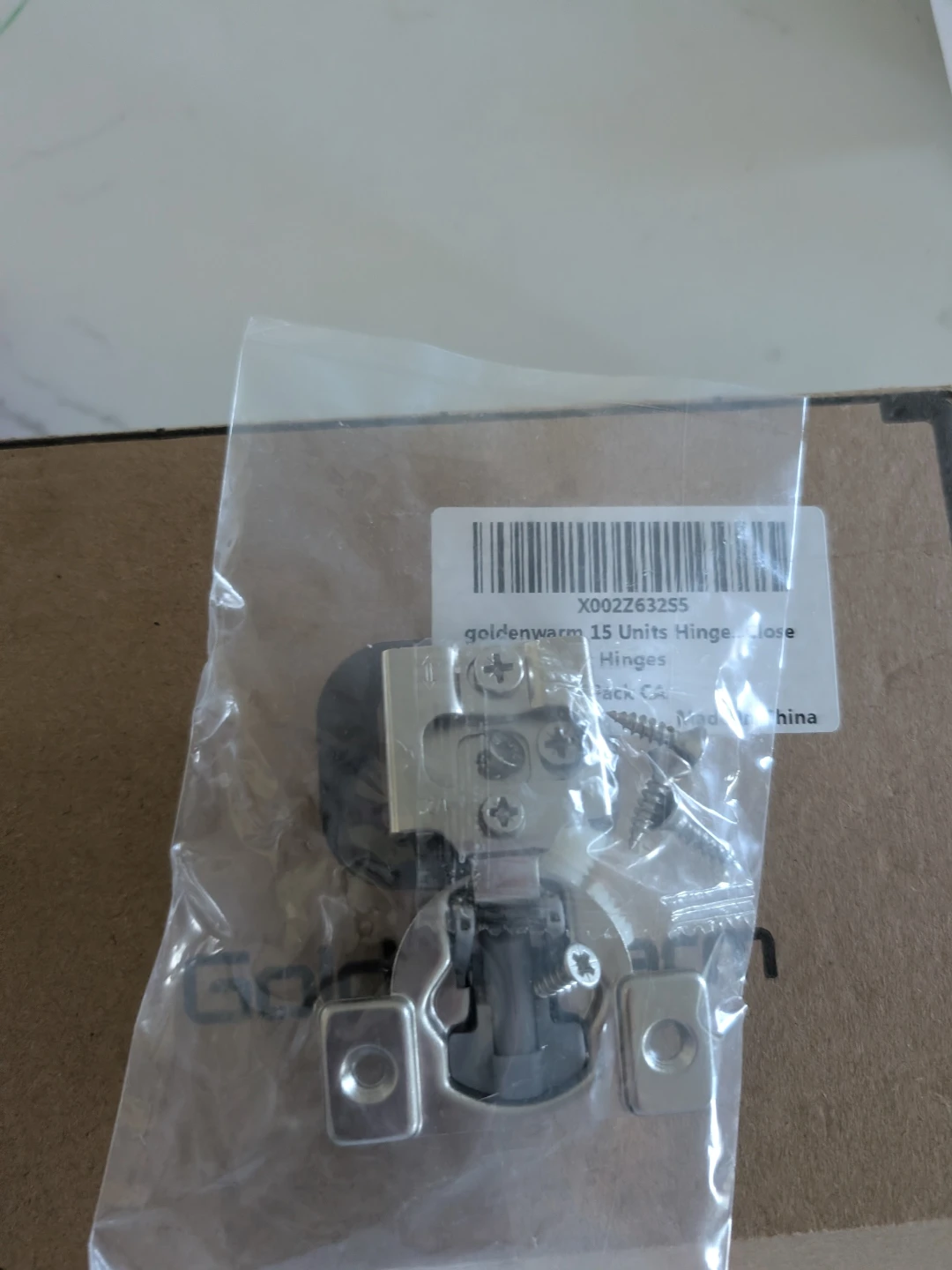 Goldenwarm 15 Units Cabinet Door Hinges