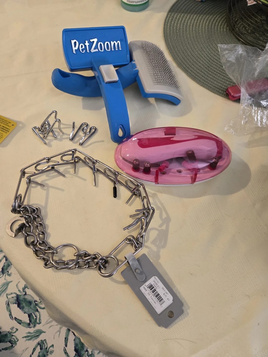 PetZoom Dog Grooming Tools and Training Collar
