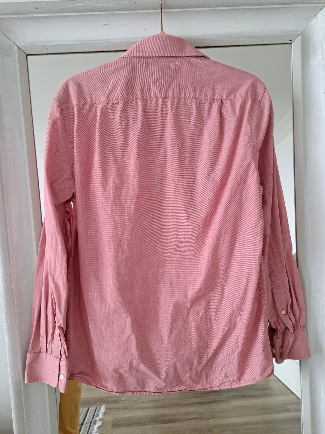 Tommy Hilfiger Slim Fit Men's Button-Up Shirt - Pink - photo 2