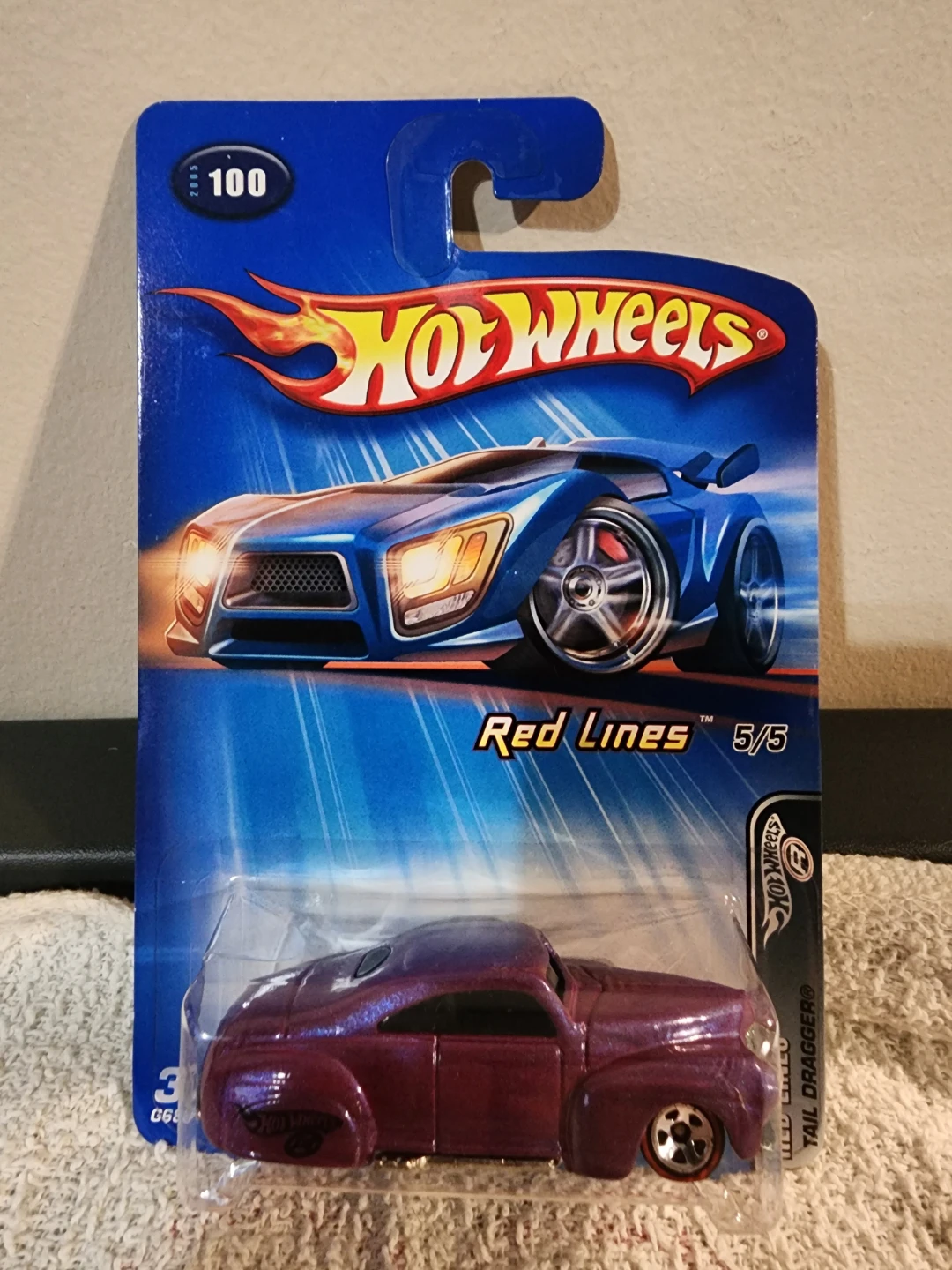 Hot Wheels Red Lines Tail Dragger 5/5