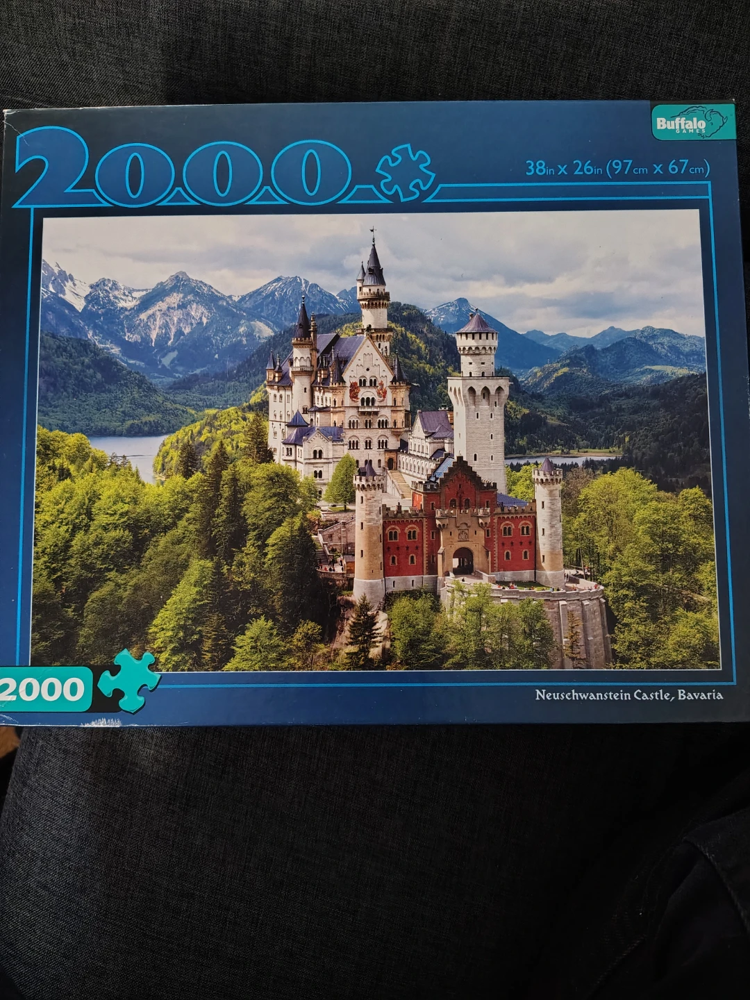 Neuschwanstein Castle 2000 Piece Jigsaw Puzzle