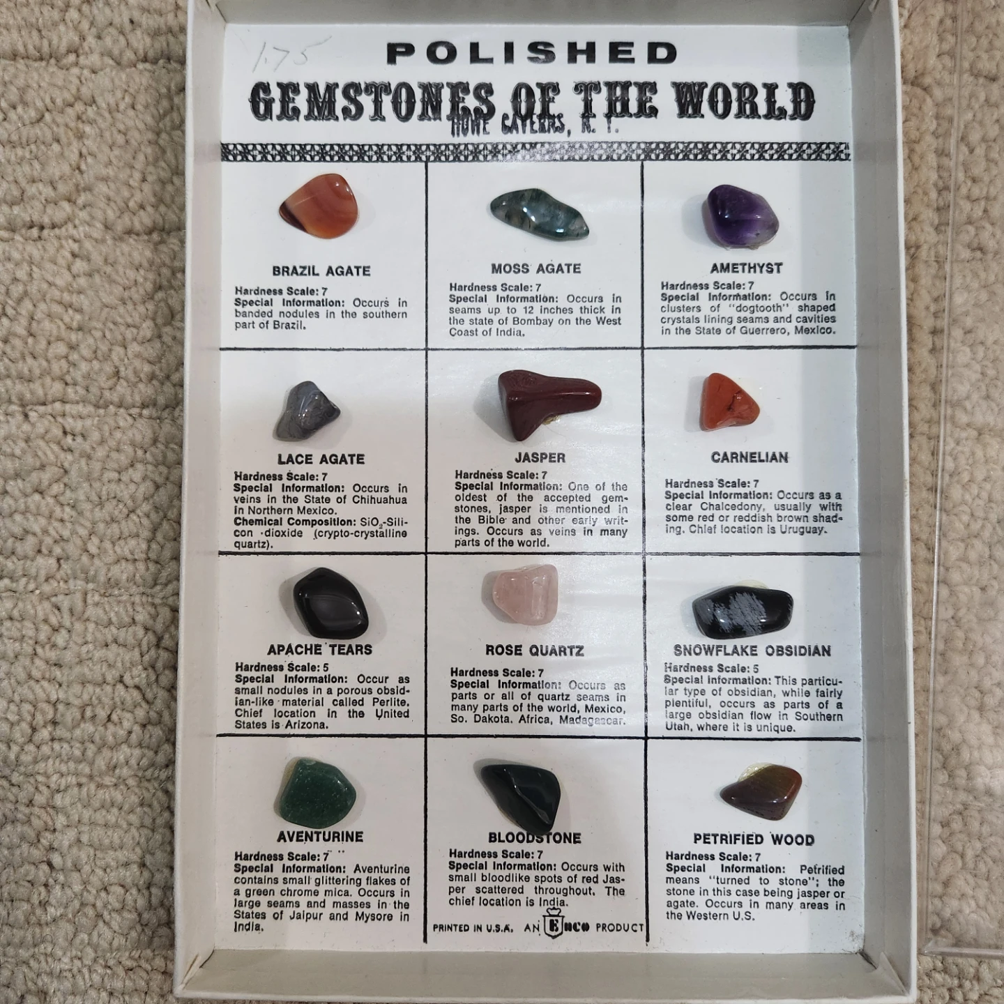 Polished Gemstones of the World Collection