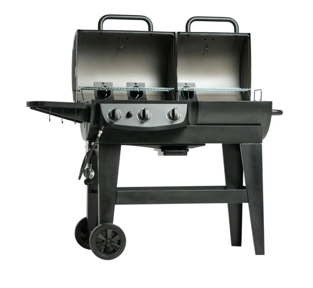 Char-Griller Dual Fuel Pro Gas & Charcoal Grill and Smoker - photo 3