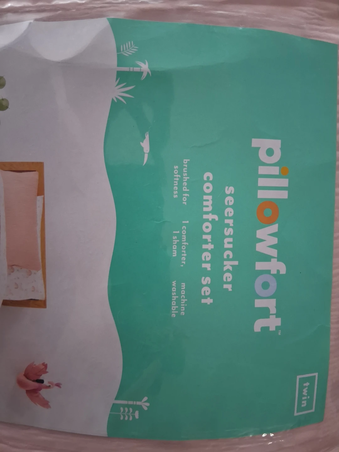 Pillowfort Seersucker Comforter Set Twin - photo 2