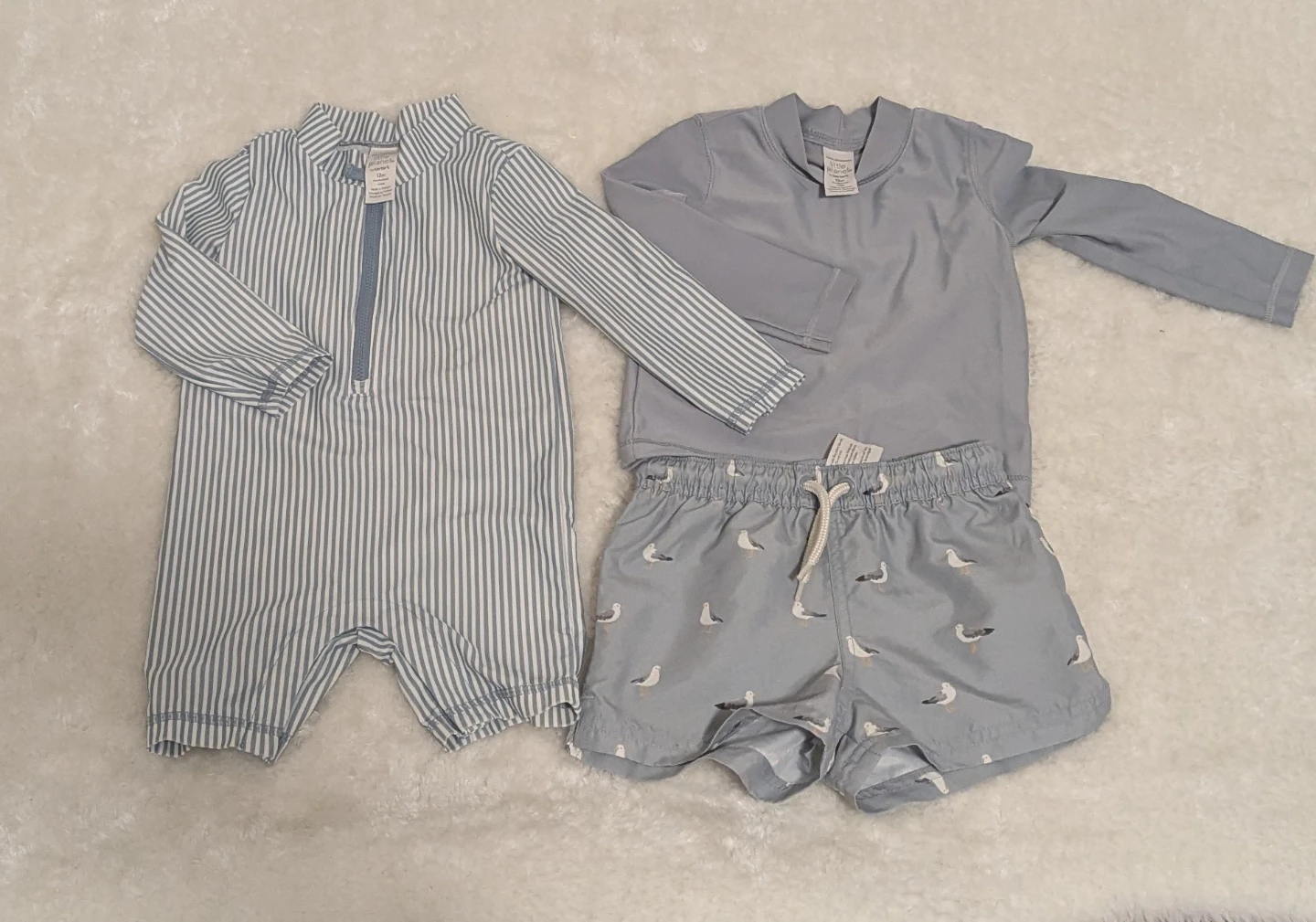 Carter's Baby Swimwear Set - Size 12 Months LITTLE PLANET
