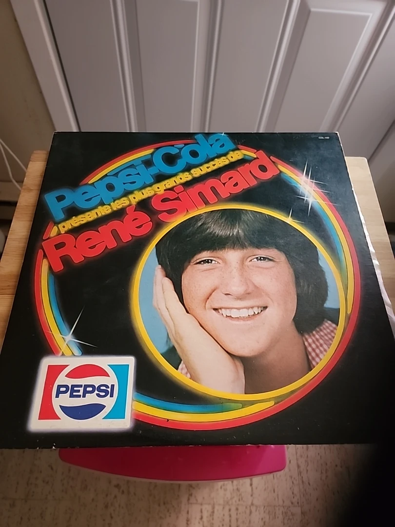 René Simard Pepsi-Cola Les Plus Grands Succès Vinyl LP Record