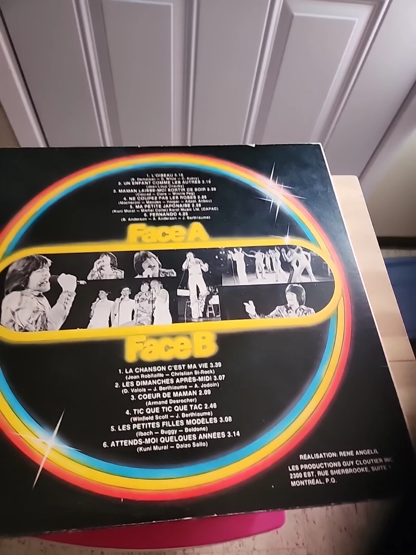 René Simard Pepsi-Cola Les Plus Grands Succès Vinyl LP Record - photo 2