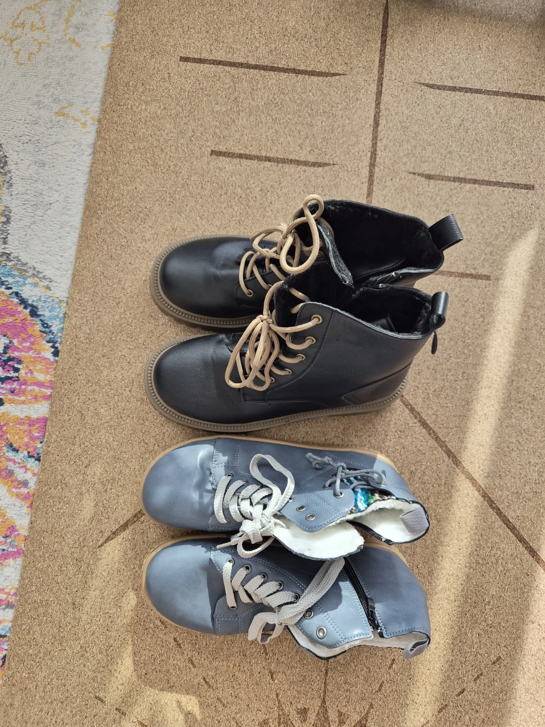 Women's Boots - Black and Blue - photo 2