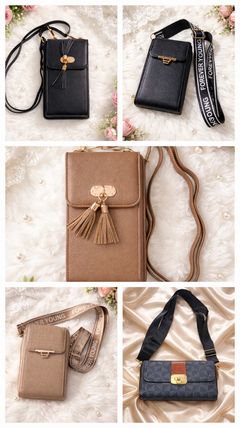 Cell Phone Crossbody Bag with Tassels - photo 2