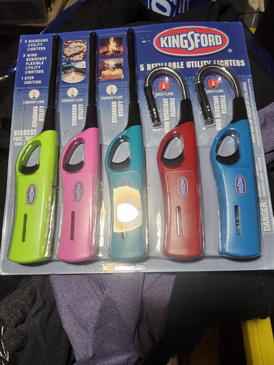 Kingsford 5 Refillable Utility Lighters