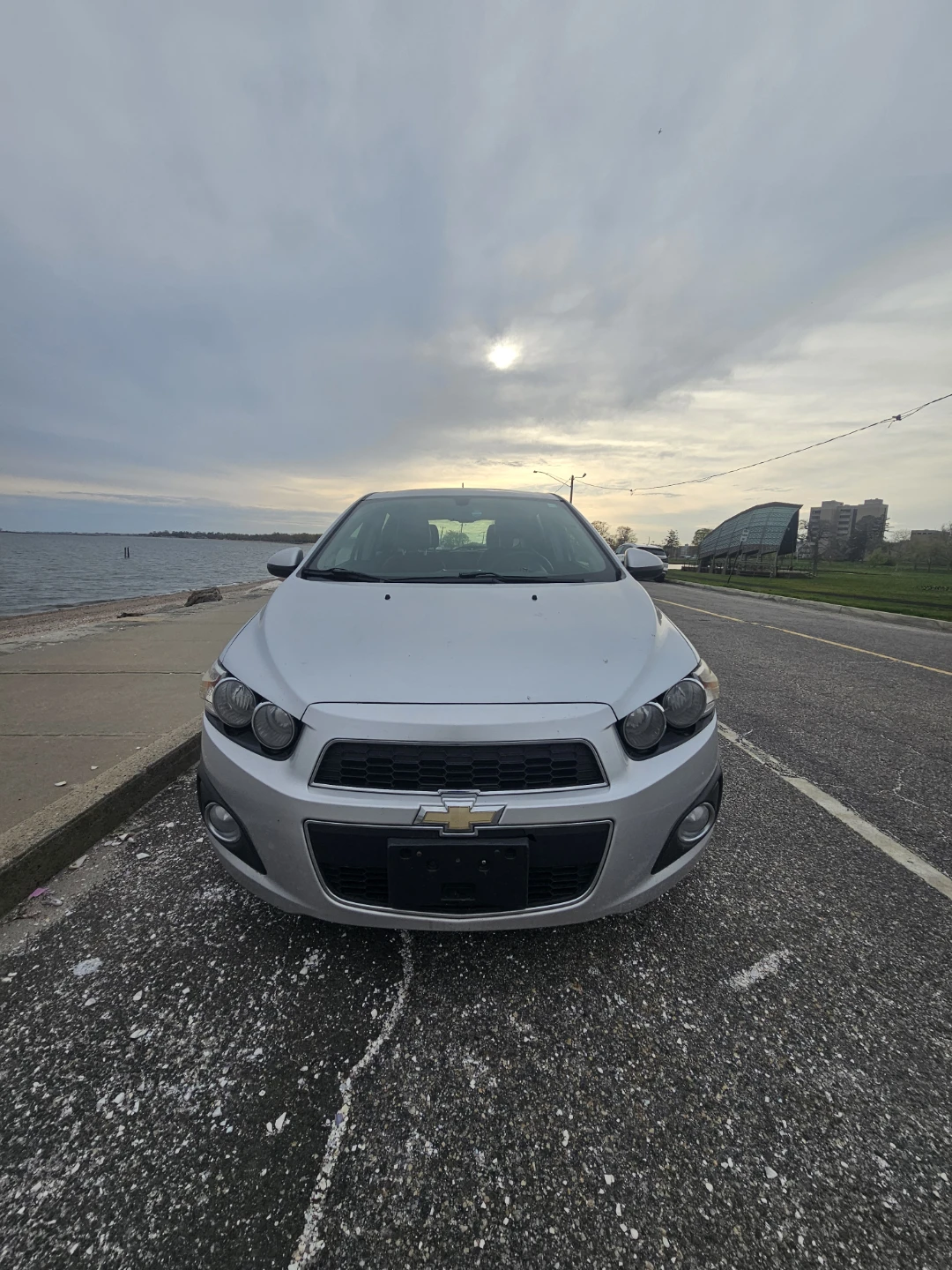 Silver Chevrolet Sonic Hatchback - photo 2