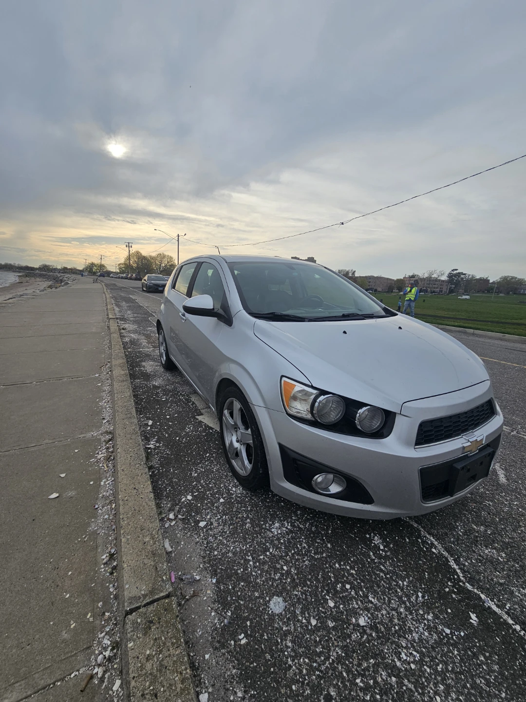 Silver Chevrolet Sonic Hatchback - photo 3