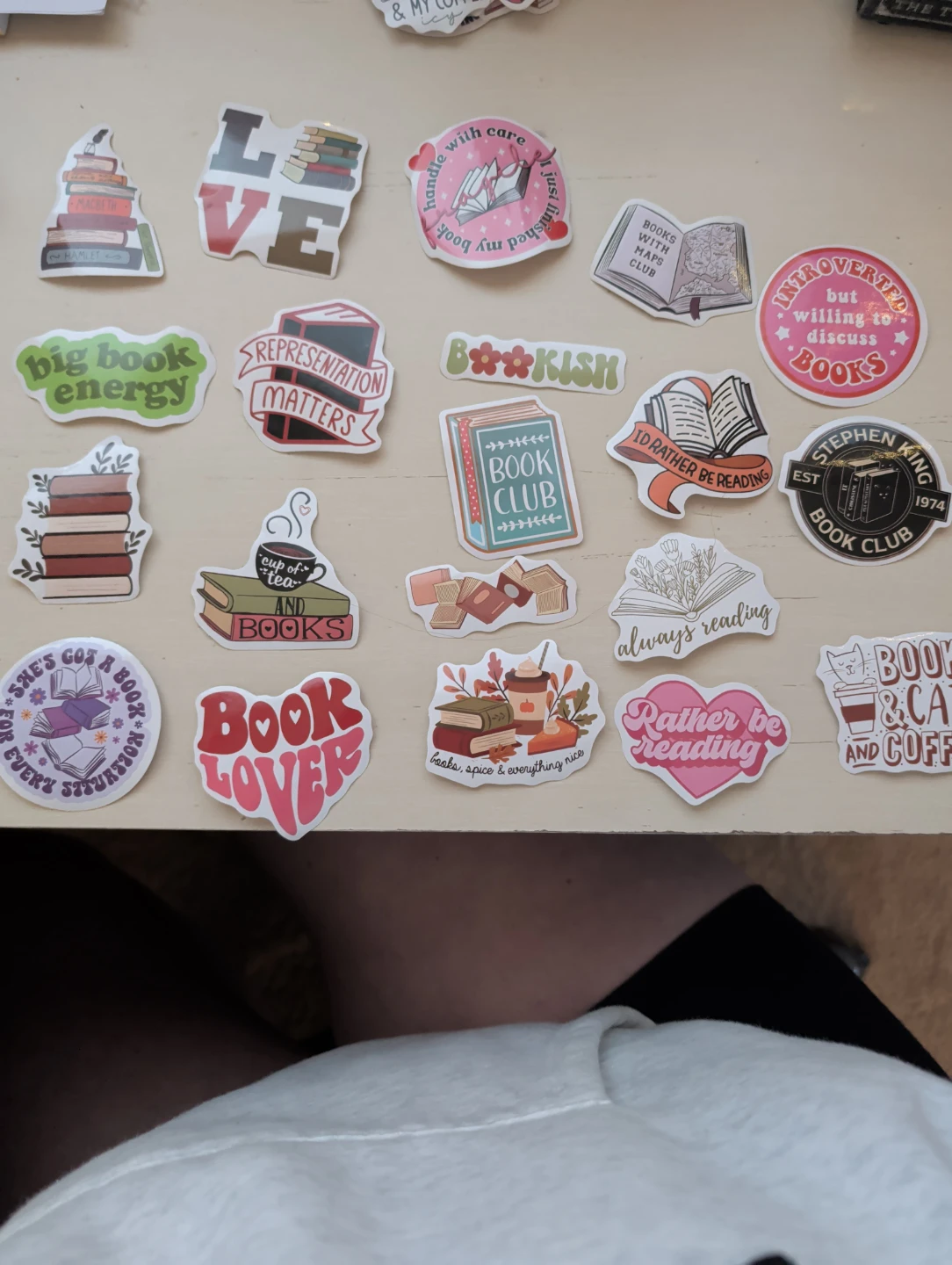Book Lover Sticker Pack