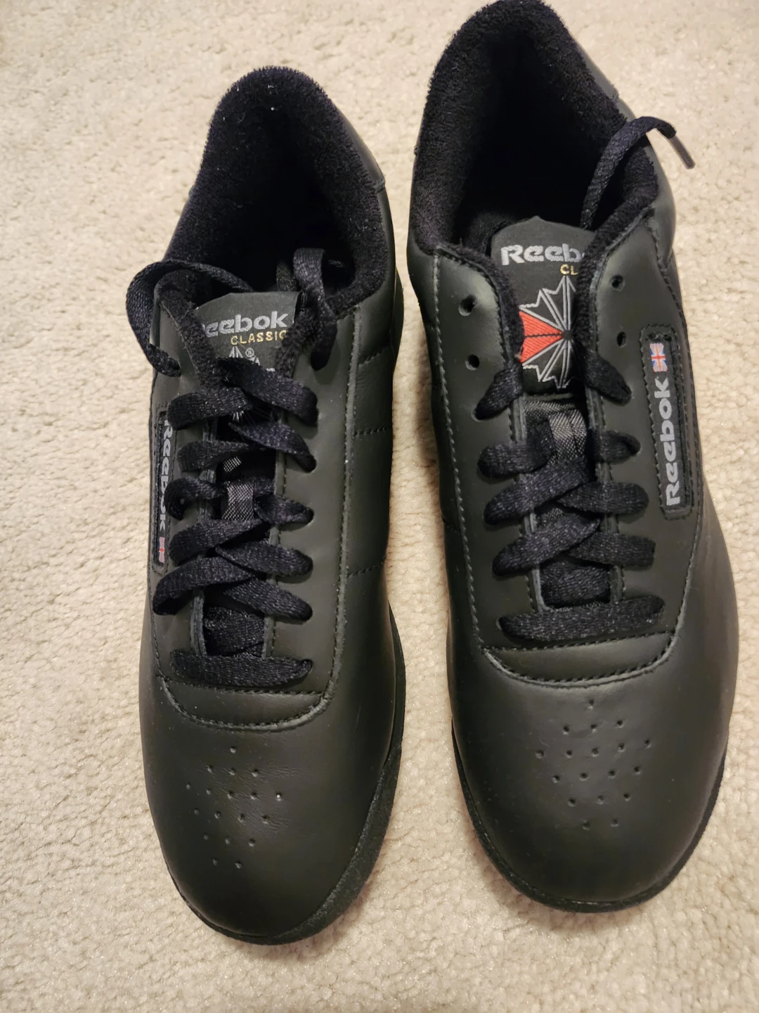 Reebok Princess Classic Women's Black Sneakers Size 9 - photo 4