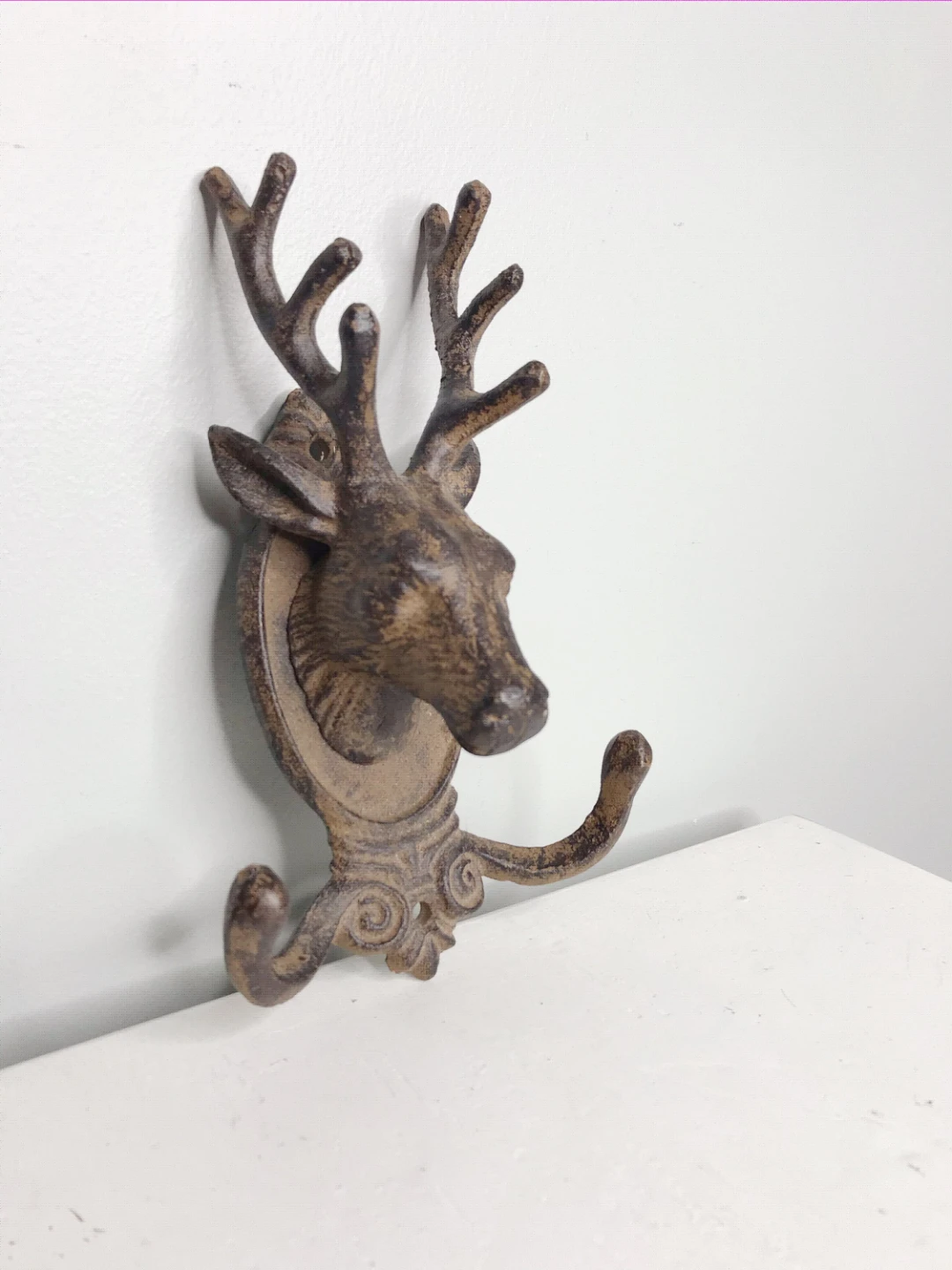 Vintage Deer Hooks (x2)