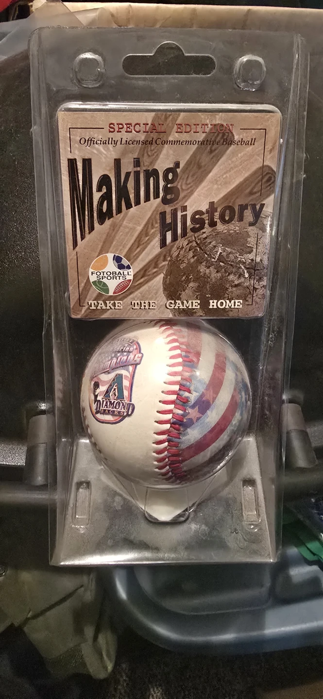 "Making History" Diamondbacks Commemorative Baseball