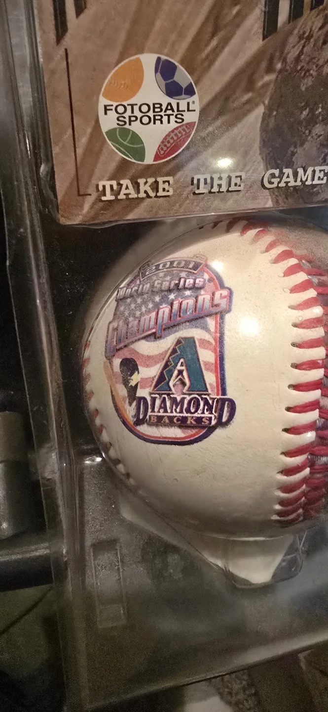 "Making History" Diamondbacks Commemorative Baseball - photo 2