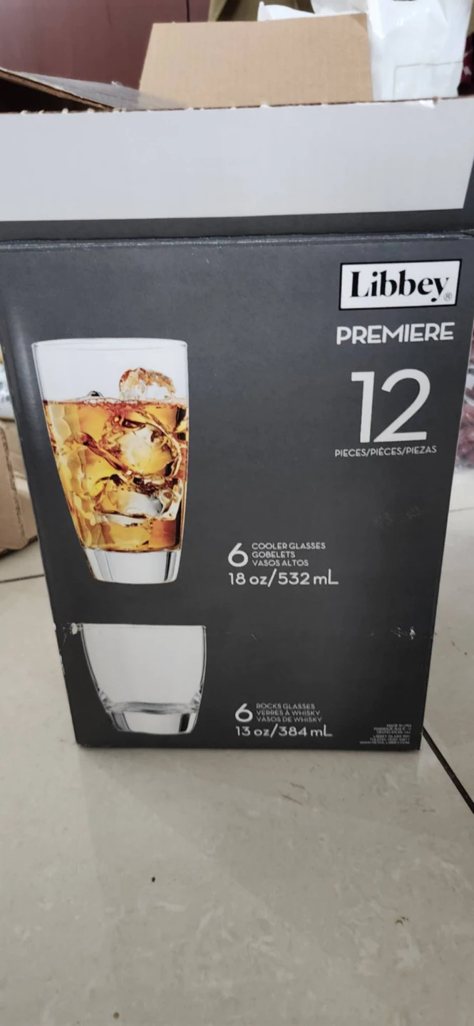 Libbey Premiere 12 Piece Glassware Set
