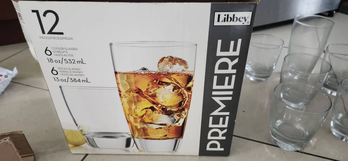 Libbey Premiere 12 Piece Glassware Set - photo 2
