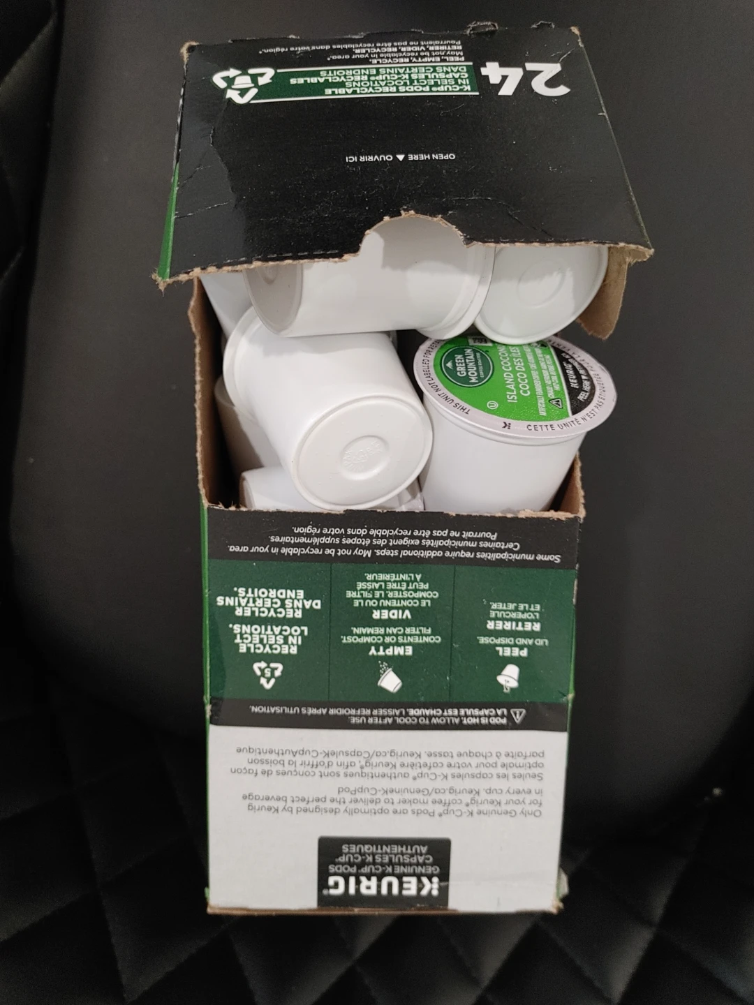 🧡TWENTY TWO KEURIG ISLAND COCONUT K-CUP PODS