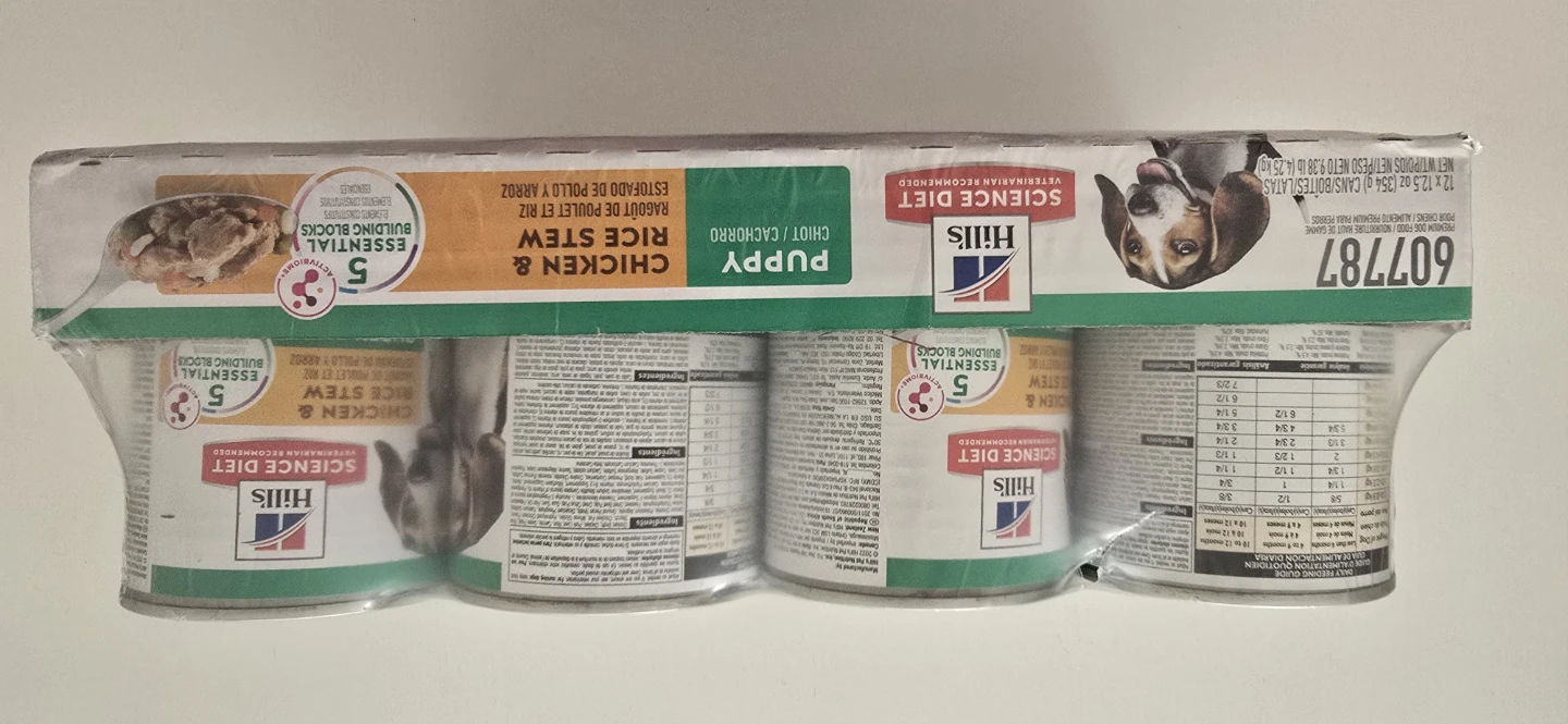 Hill's Science Diet Puppy Chicken & Rice Stew 12.5 oz Cans - photo 2