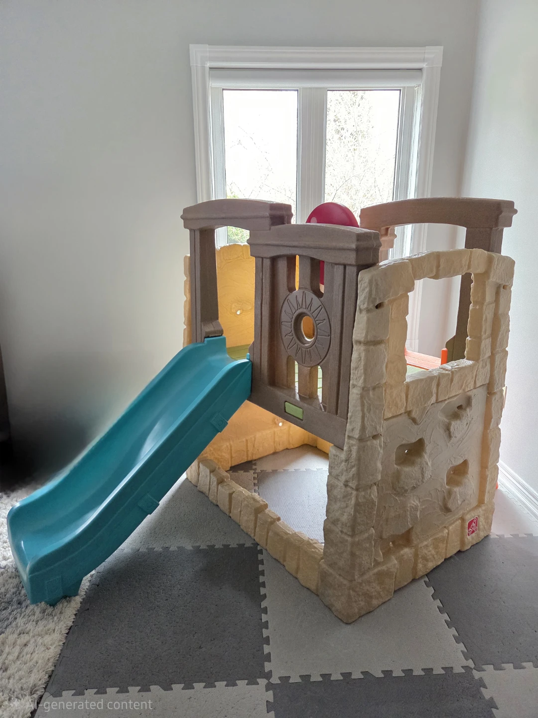 Kids Adventure Tower Climber & Slide