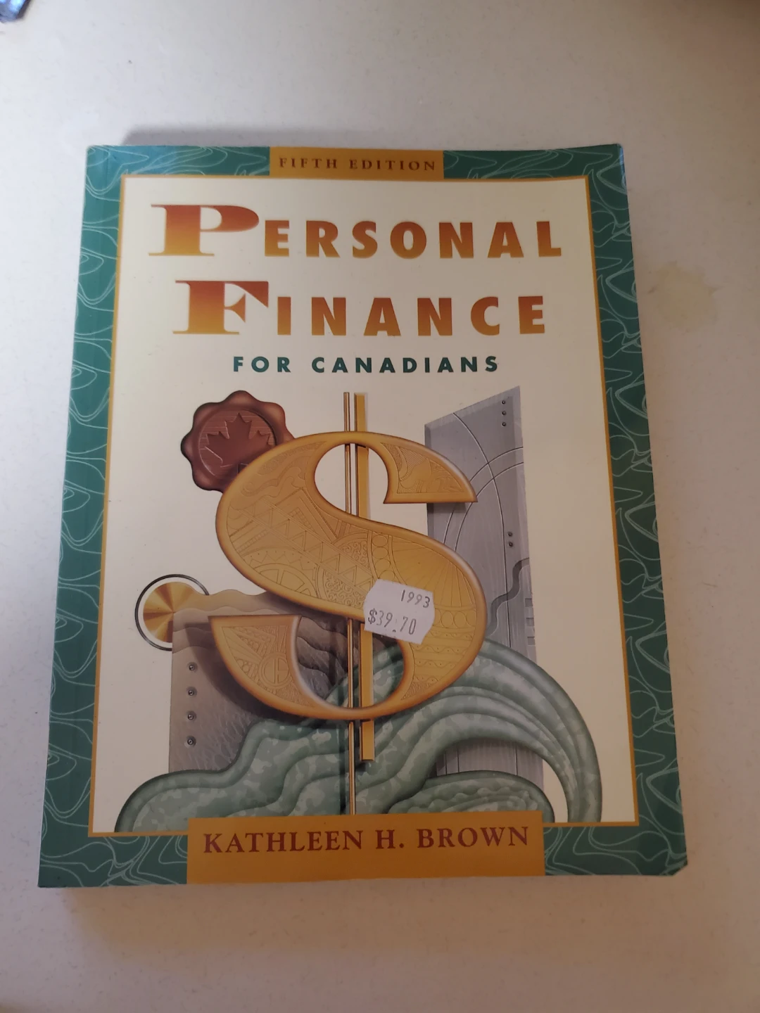 Personal Finance for Canadians Fifth Edition Textbook