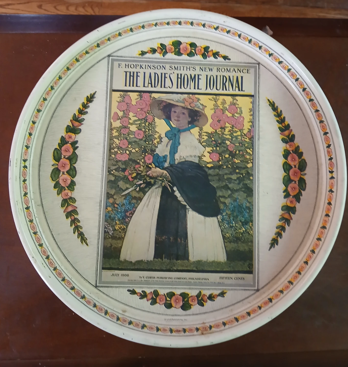 The Ladies' Home Journal Tray - July 1906