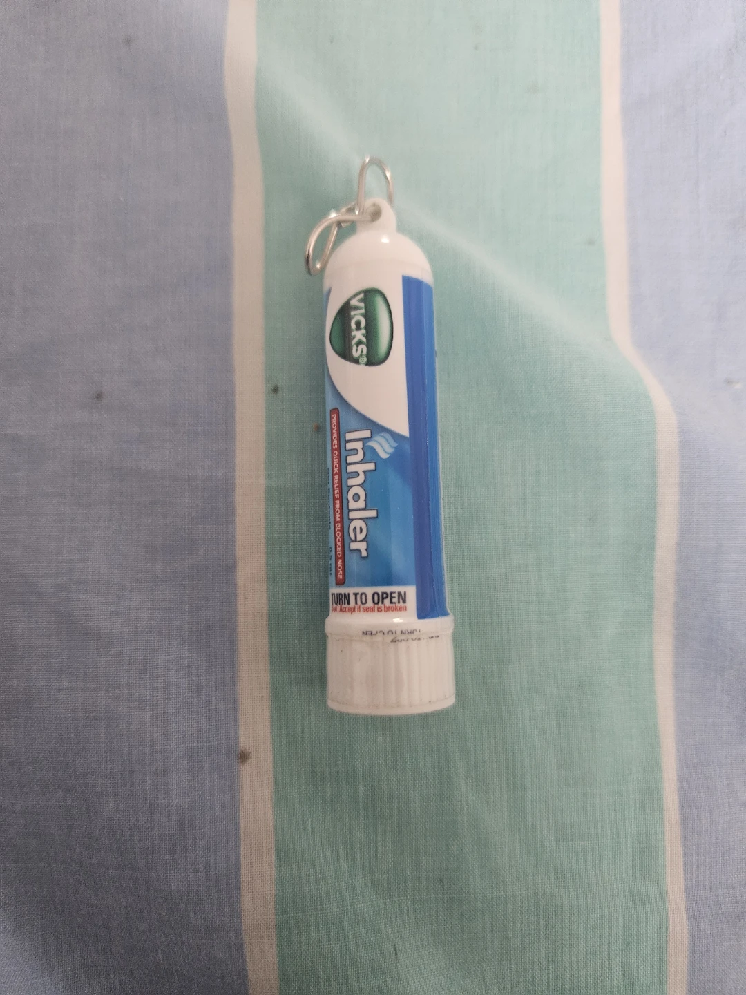 Vicks Inhaler Keychain