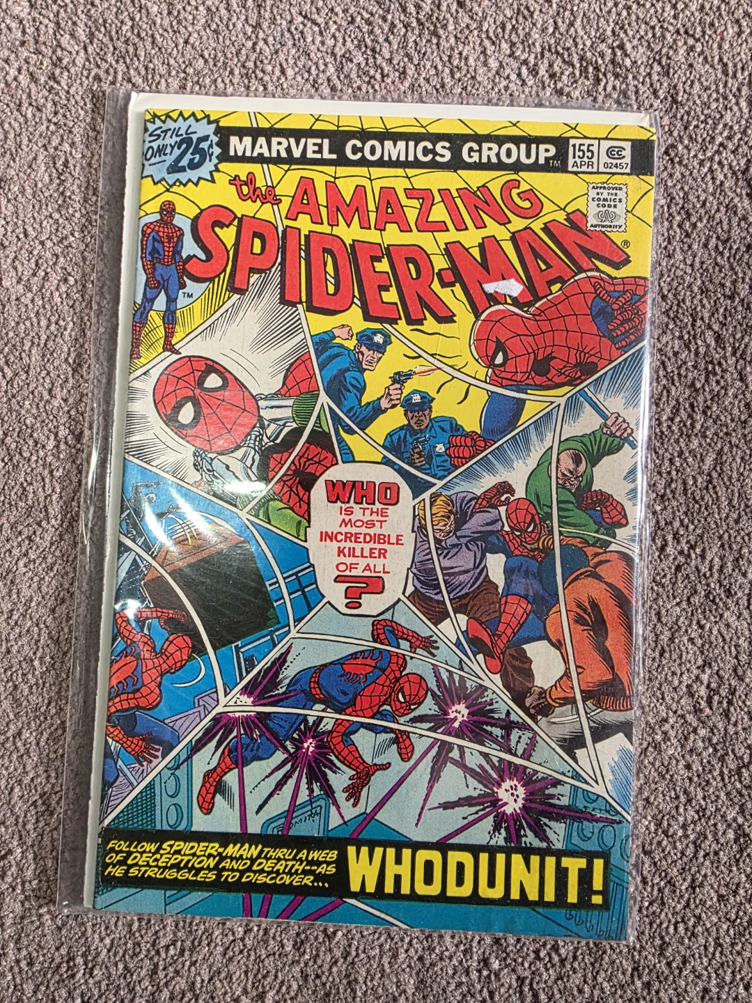 The Amazing Spider-Man Comic Book #155