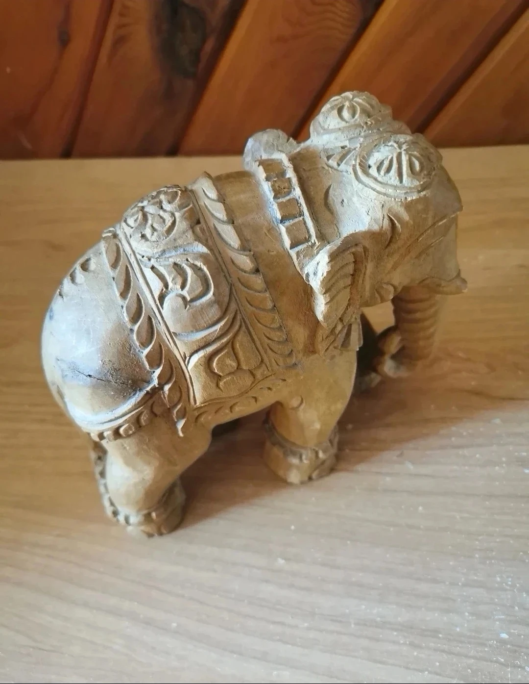 Hand Carved Elephant - photo 5