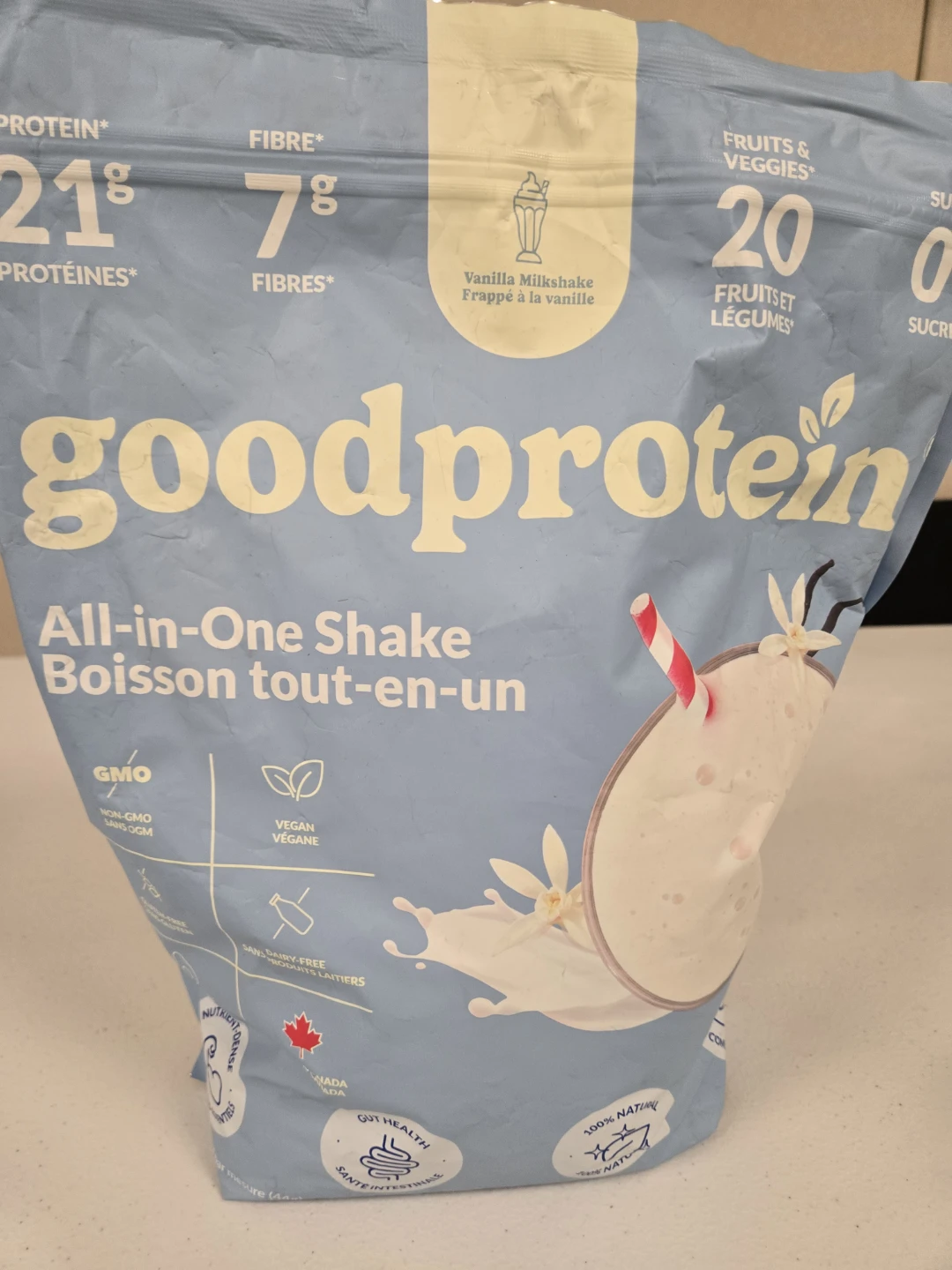 GoodProtein All-in-One Vanilla Milkshake Shake 2kg - photo 2