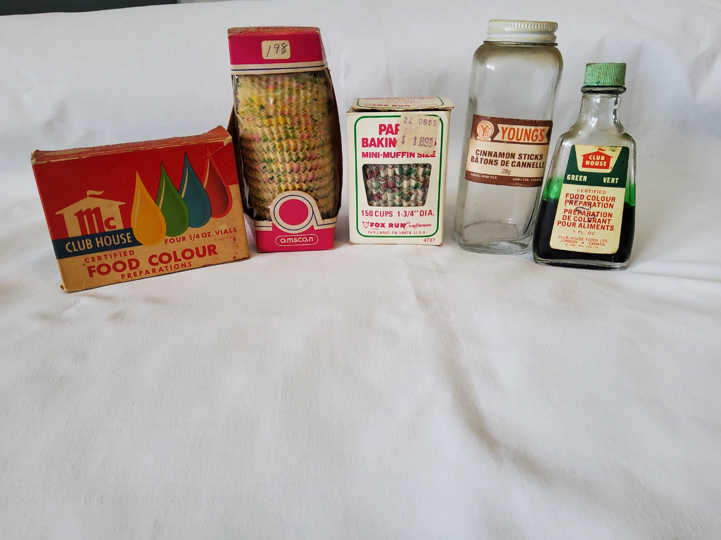 Club House Food Colour Preparations & Vintage Baking Supplies